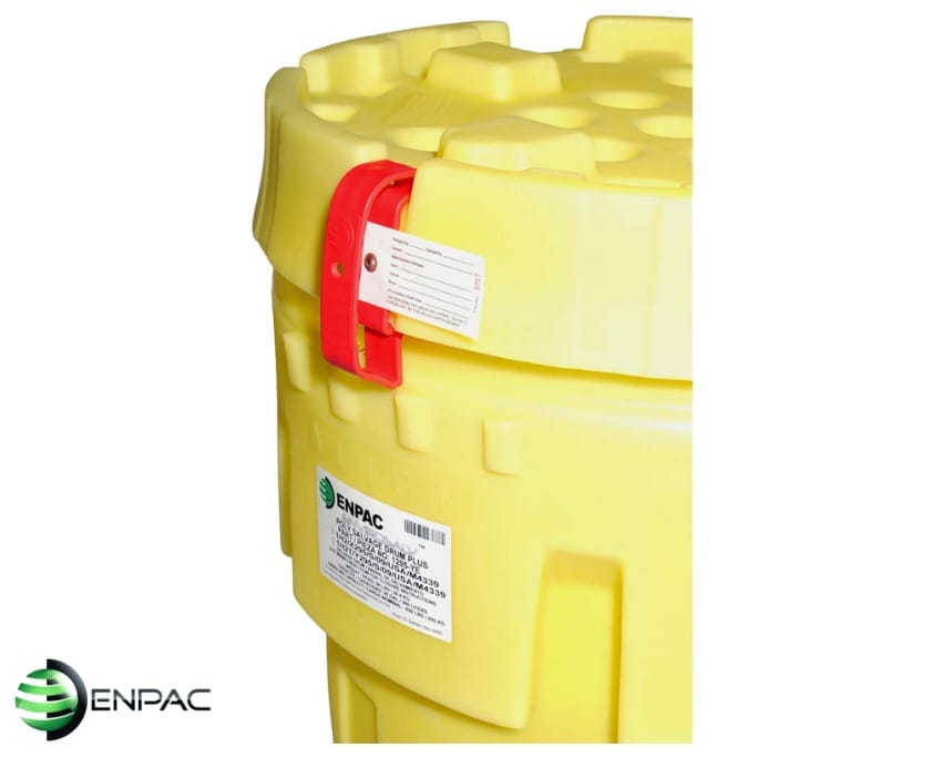 Lockable 95 Gallon Overpack Salvage Drum
