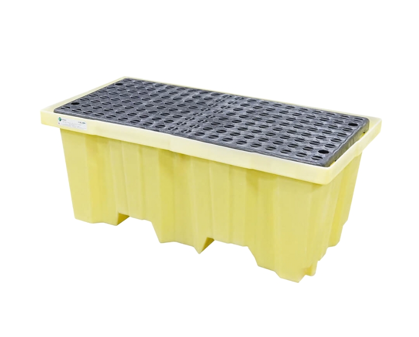 2 Drum Spill Pallet, Slim-Line, Nestable