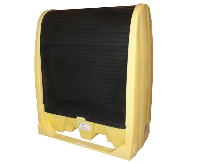 2 Drum Spill Pallet with Hard Cover