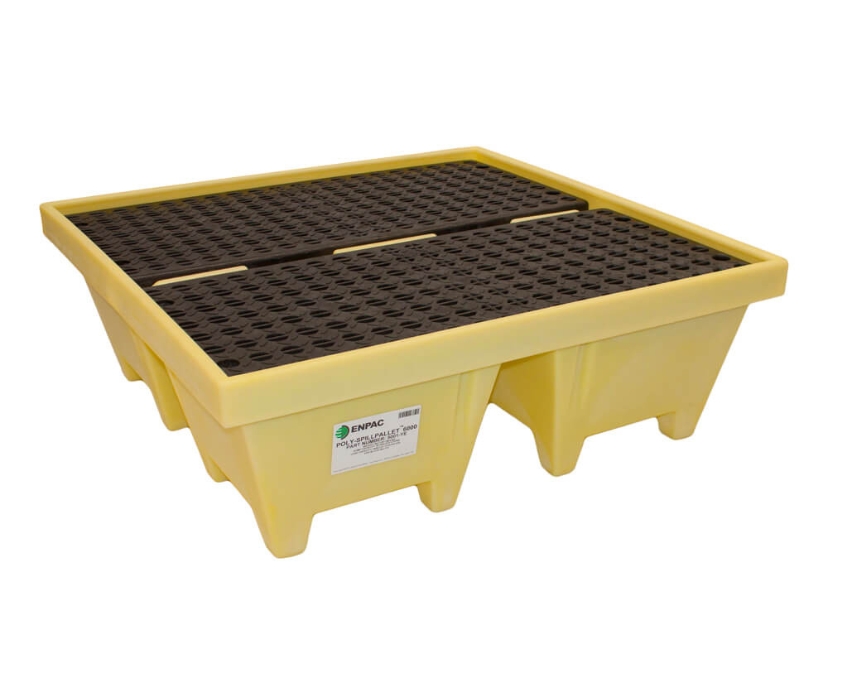 ENPAC Four Drum High-Profile Spill Pallet
