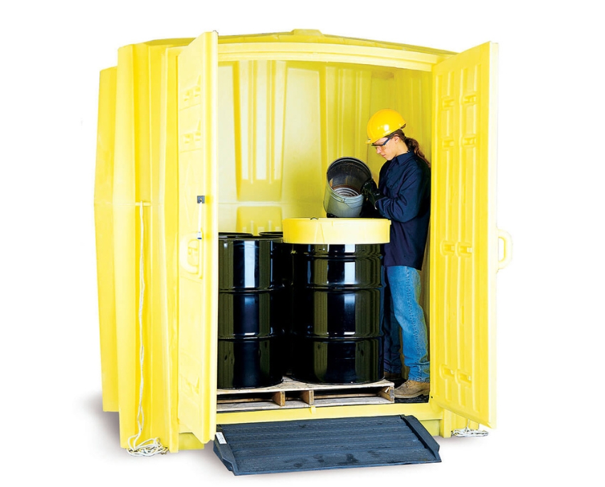 6 Drum Outdoor Storage Unit