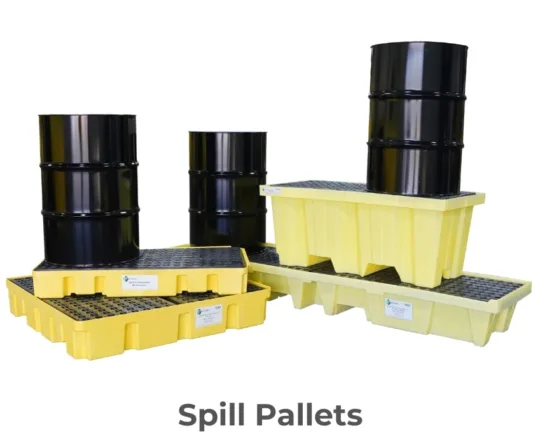 Spill Pallets & Containments from ENPAC, USA.