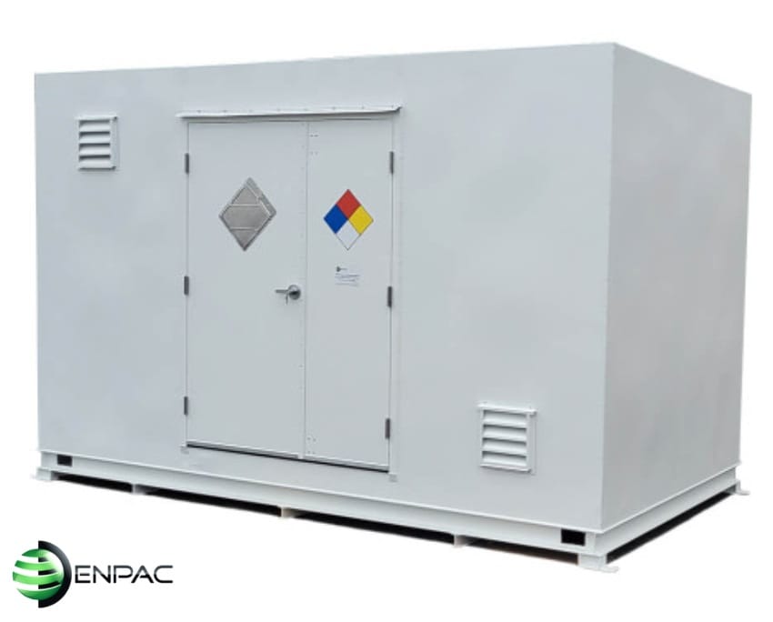 Steel HazMat Storage Building