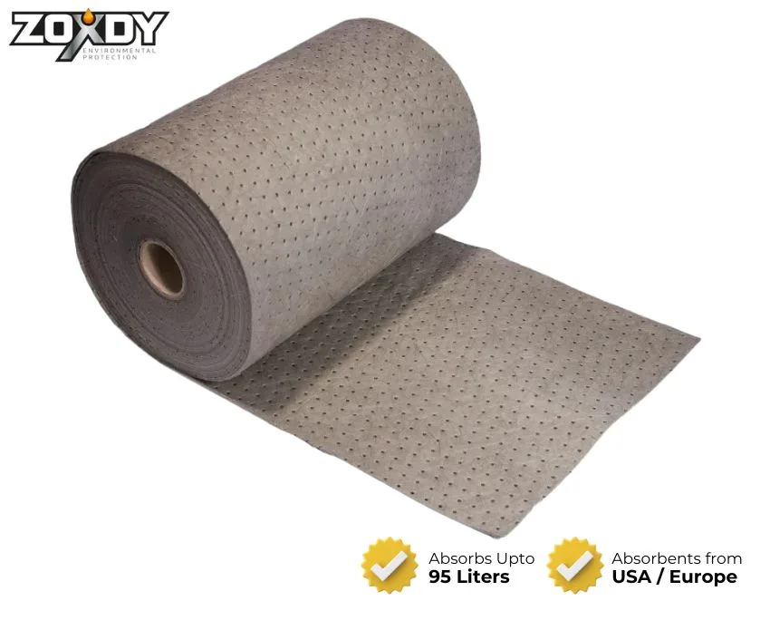 Universal Absorbent Rolls, Bonded, Medium, 19″ Width.