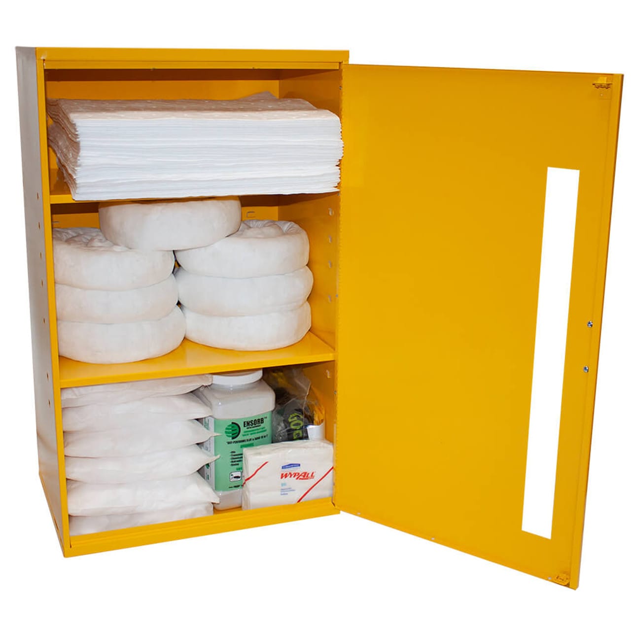 Wall Mountable Oil Spill Kit